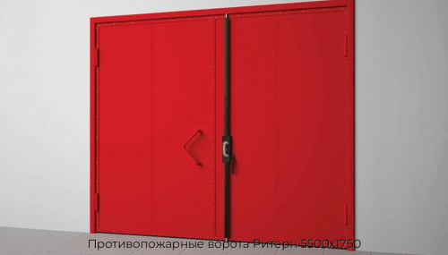 Противопожарные ворота Ритерн 5500х1750 1