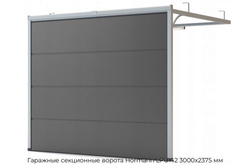 Гаражные секционные ворота Hormann LPU 42 3000х2375 мм 1