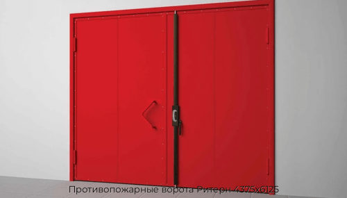 Противопожарные ворота Ритерн 4375х6125 1