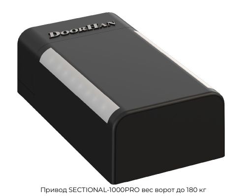 Привод SECTIONAL-1000PRO вес ворот до 180 кг 1