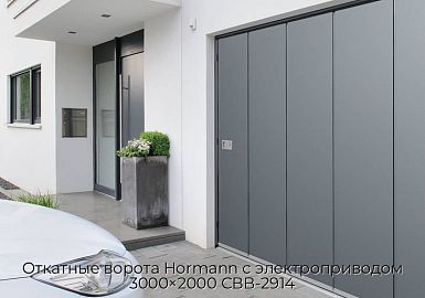 Откатные ворота Hormann с электроприводом 3000×2000 СВВ-2914