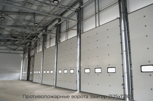 Противопожарные ворота Зайгер 2125х1750 1
