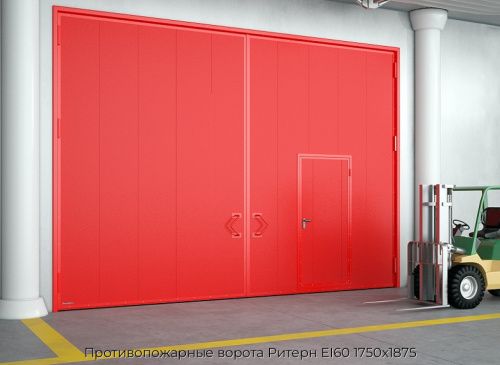 Противопожарные ворота Ритерн EI60 1750х1875 1