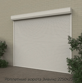 Роллетные ворота Зивикс 2250х2375