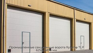 Промышленные секционные ворота Ryterna TLP 6250х4875 мм