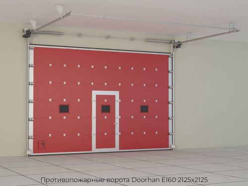 Противопожарные ворота Doorhan EI60 2125х2125 1