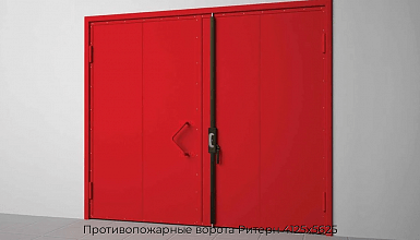 Противопожарные ворота Ритерн 4125х5625