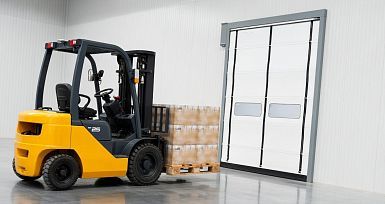 Скоростные складывающиеся ворота DoorHan SpeedFold SDFS/SDFB